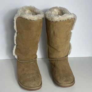 Target leather boots women’s size 10